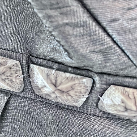 Elegant Silver Party Dress - Picture 4 of 5